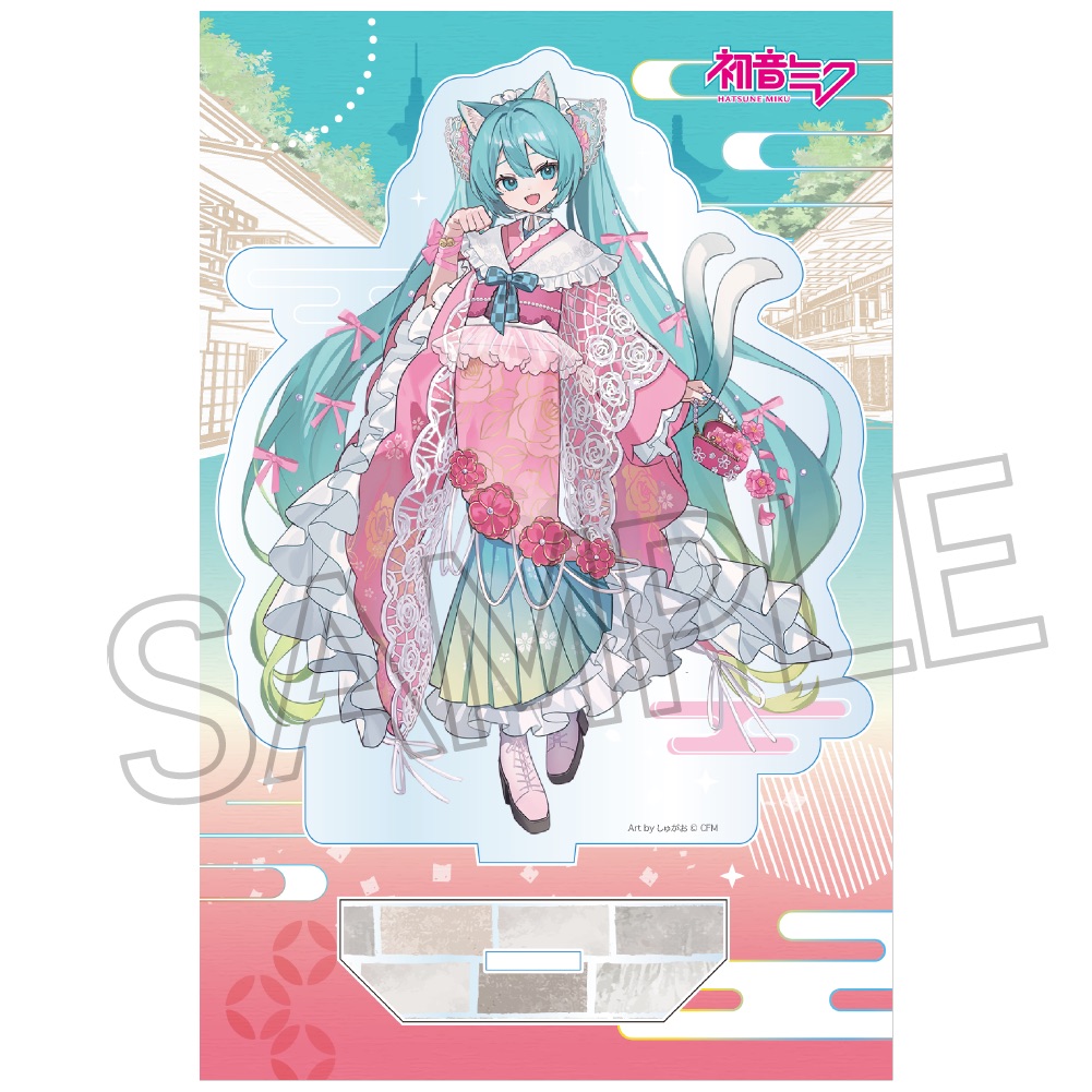 百鬼夜行 -街道さんぽ- アクリルスタンド(L) 初音ミク Image 4 | AniSmile