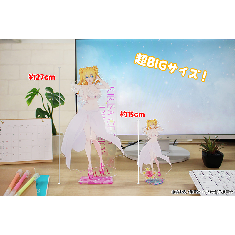 TVアニメ「2.5次元の誘惑」描き下ろし BIGアクリルスタンド【ミリエラ】水着ver. Image 5 | AniSmile