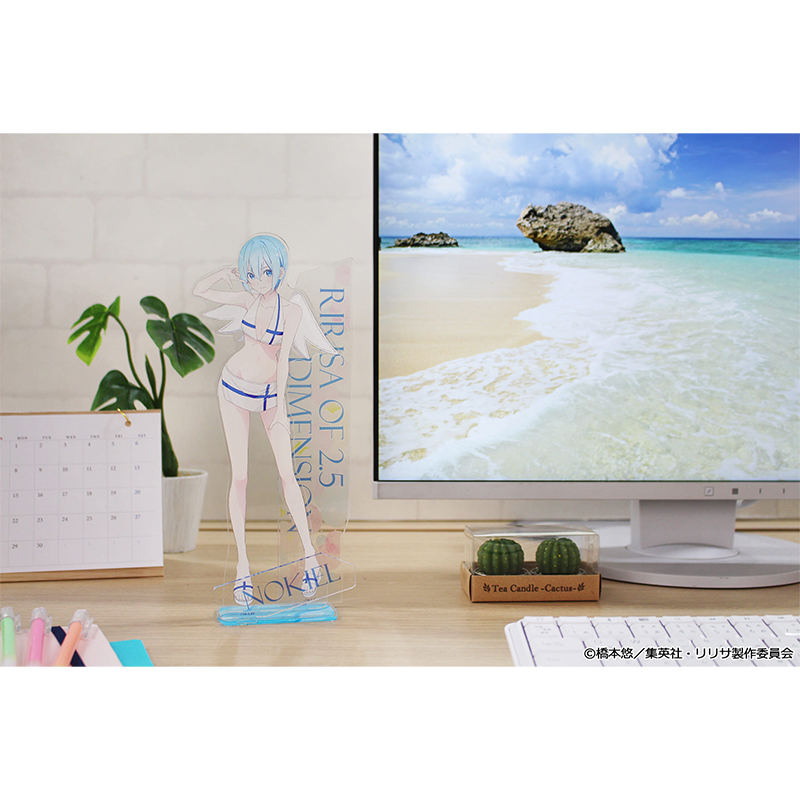 TVアニメ「2.5次元の誘惑」描き下ろし BIGアクリルスタンド【ノキエル】水着ver. Image 3 | AniSmile