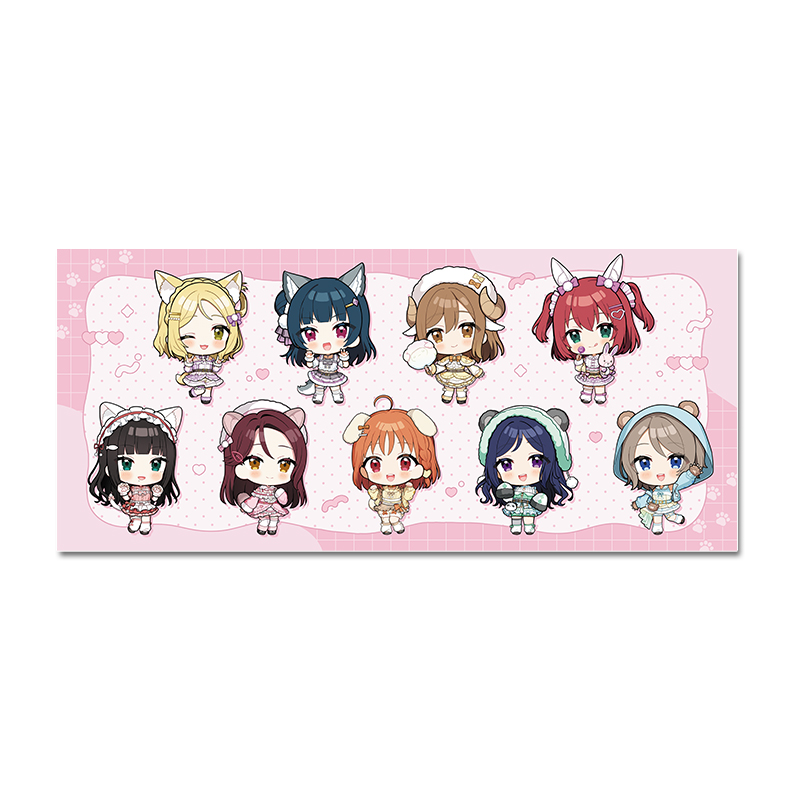 ラブライブ!サンシャイン!! ぷちちょこ スポーツタオル アニマル衣装 - AniSmile