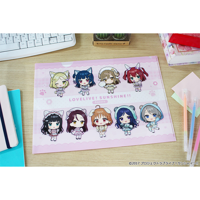 ラブライブ!サンシャイン!! ぷちちょこ クリアファイル アニマル衣装 Image 4 | AniSmile