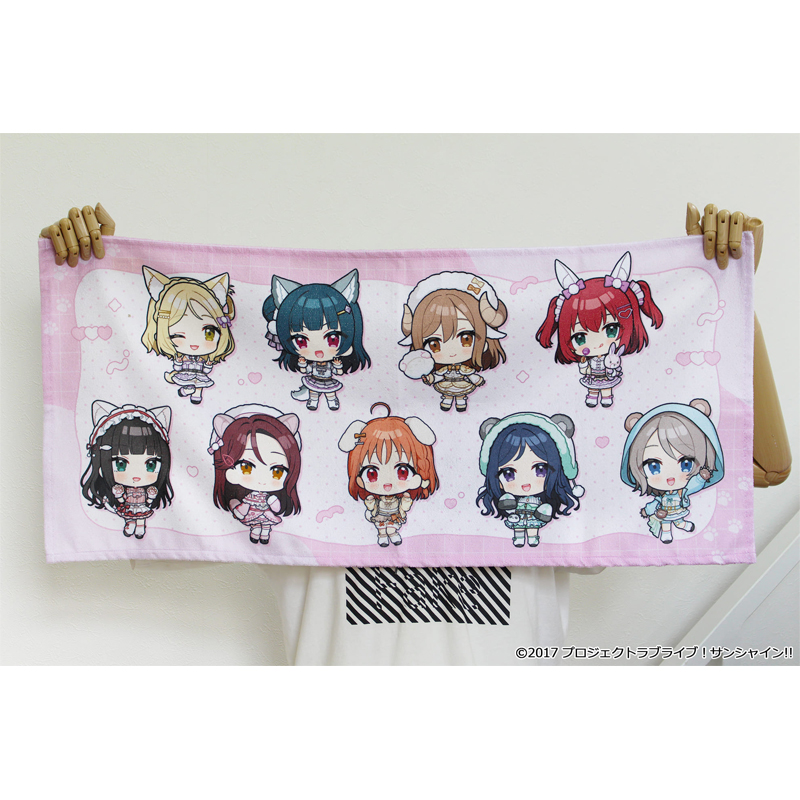 ラブライブ!サンシャイン!! ぷちちょこ スポーツタオル アニマル衣装 Image 3 | AniSmile