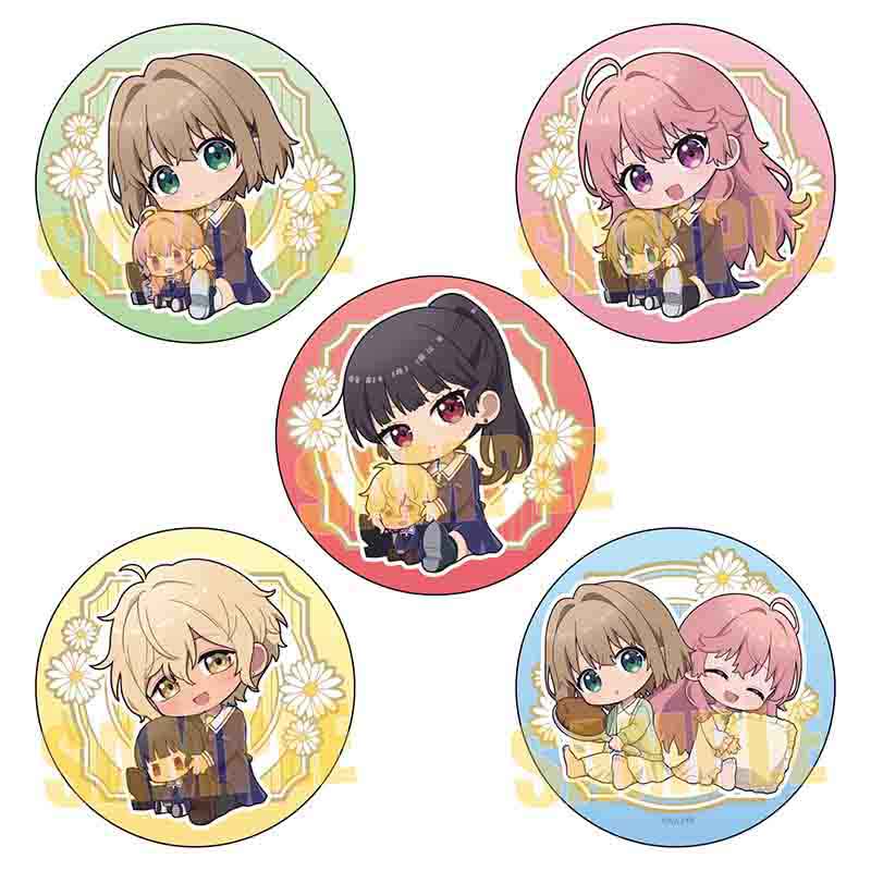トレーディング缶バッジ TVアニメ「きみが死ぬまで恋をしたい」/ぎゅぎゅっと - AniSmile