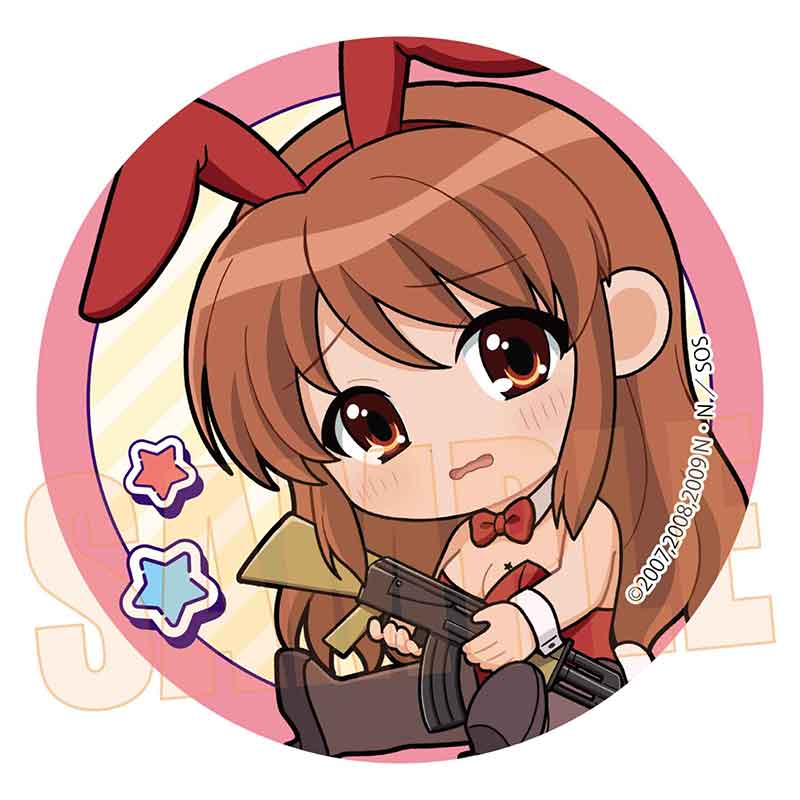 トレーディング缶バッジ 涼宮ハルヒの憂鬱/ぎゅぎゅっと Image 6 | AniSmile