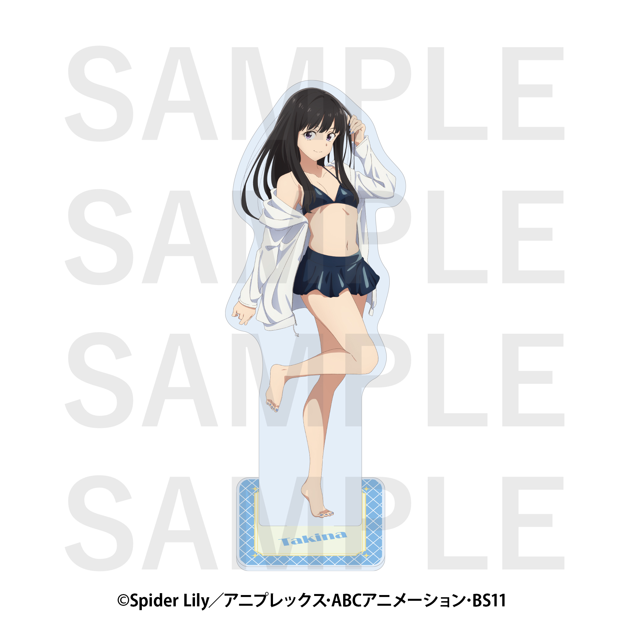 リコリス・リコイル×豊島園 庭の湯 アクリルスタンド 井ノ上たきな(水着) - AniSmile