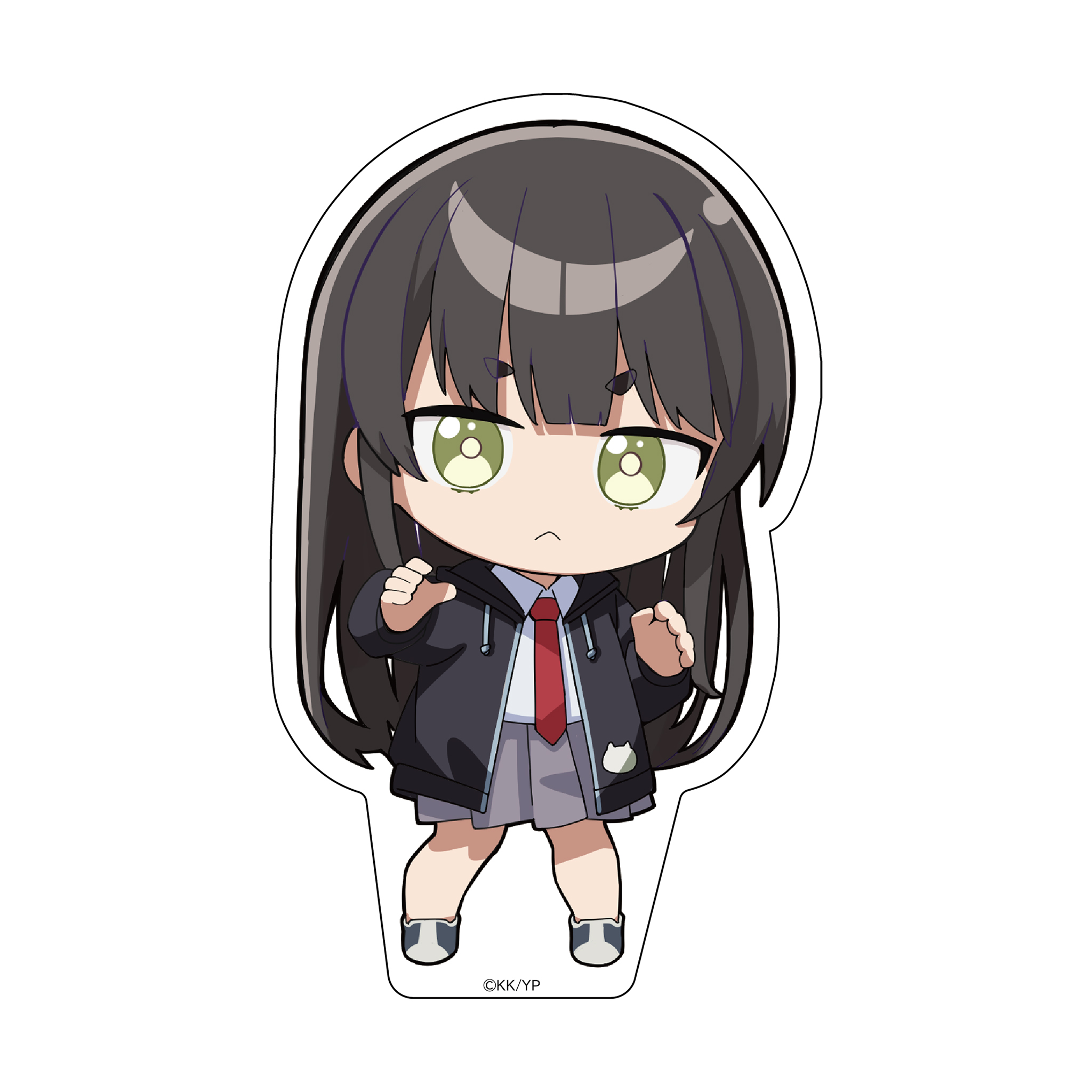 「よわよわ先生」ダイカットステッカー 祐樹(制服Ver.) Image 2 | AniSmile
