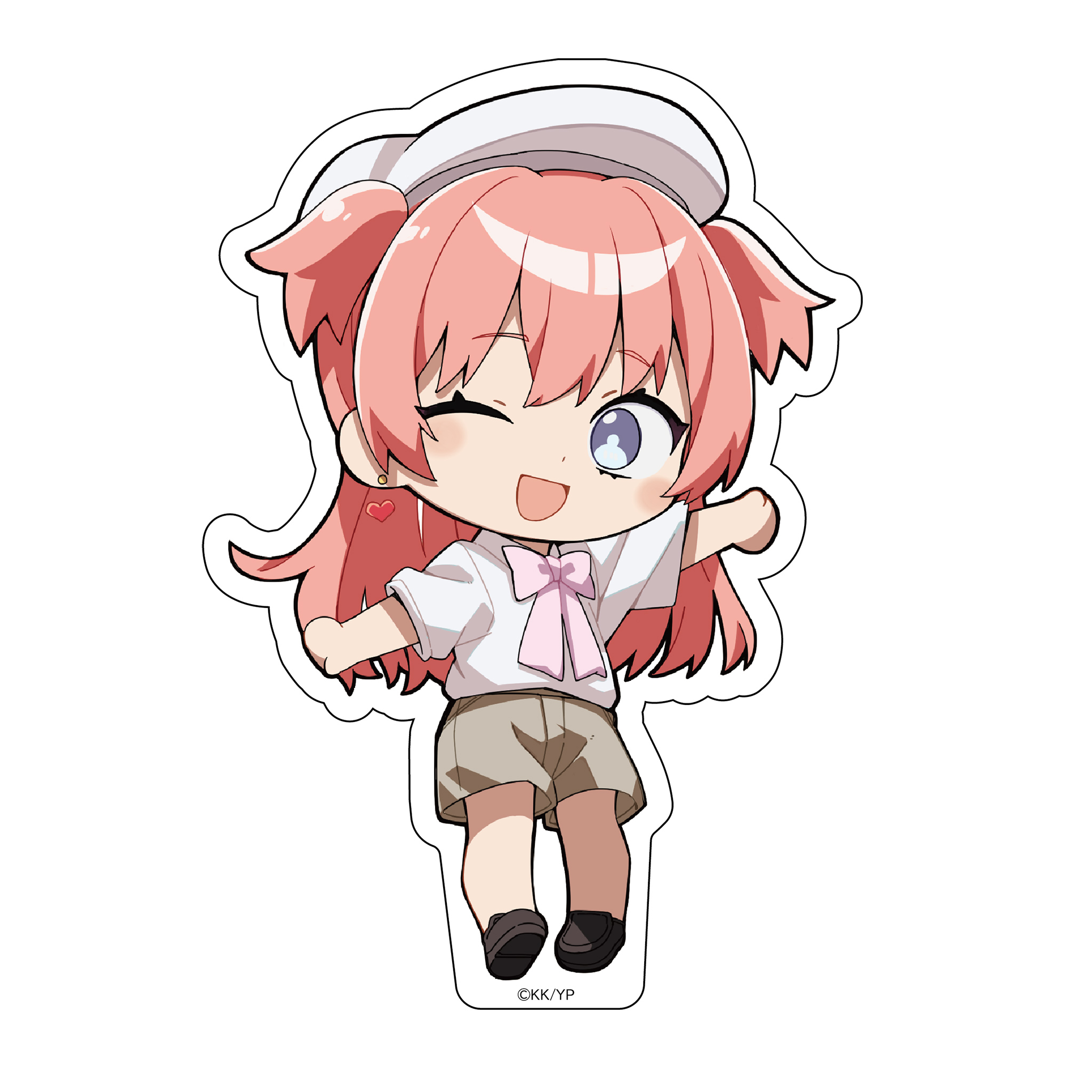 「よわよわ先生」ダイカットステッカー 瑞希(私服Ver.) Image 2 | AniSmile