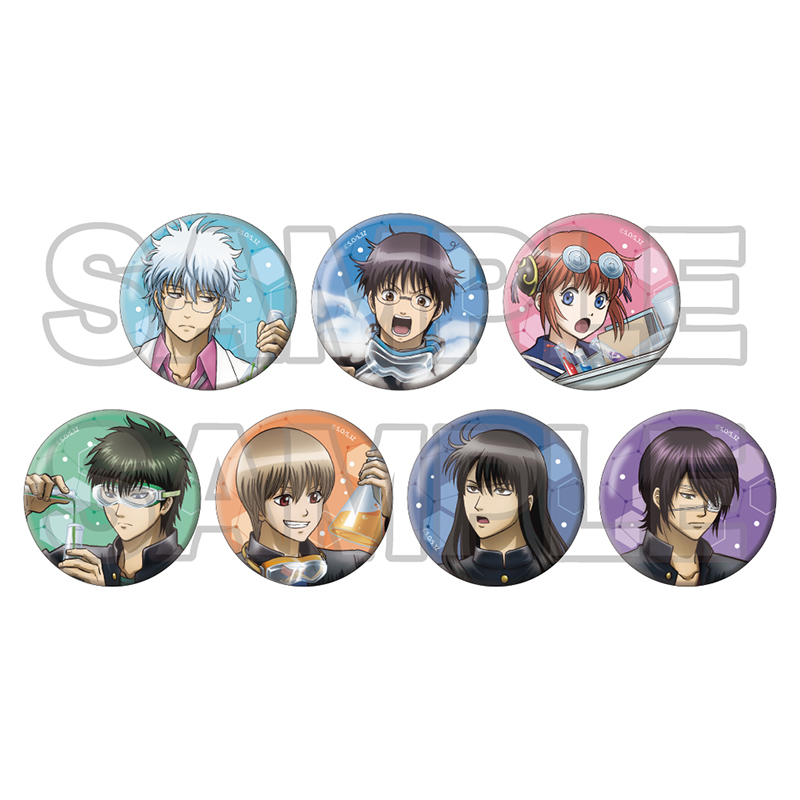3年Z組銀八先生 科学の授業 缶バッジ ※1BOX=7入 - AniSmile