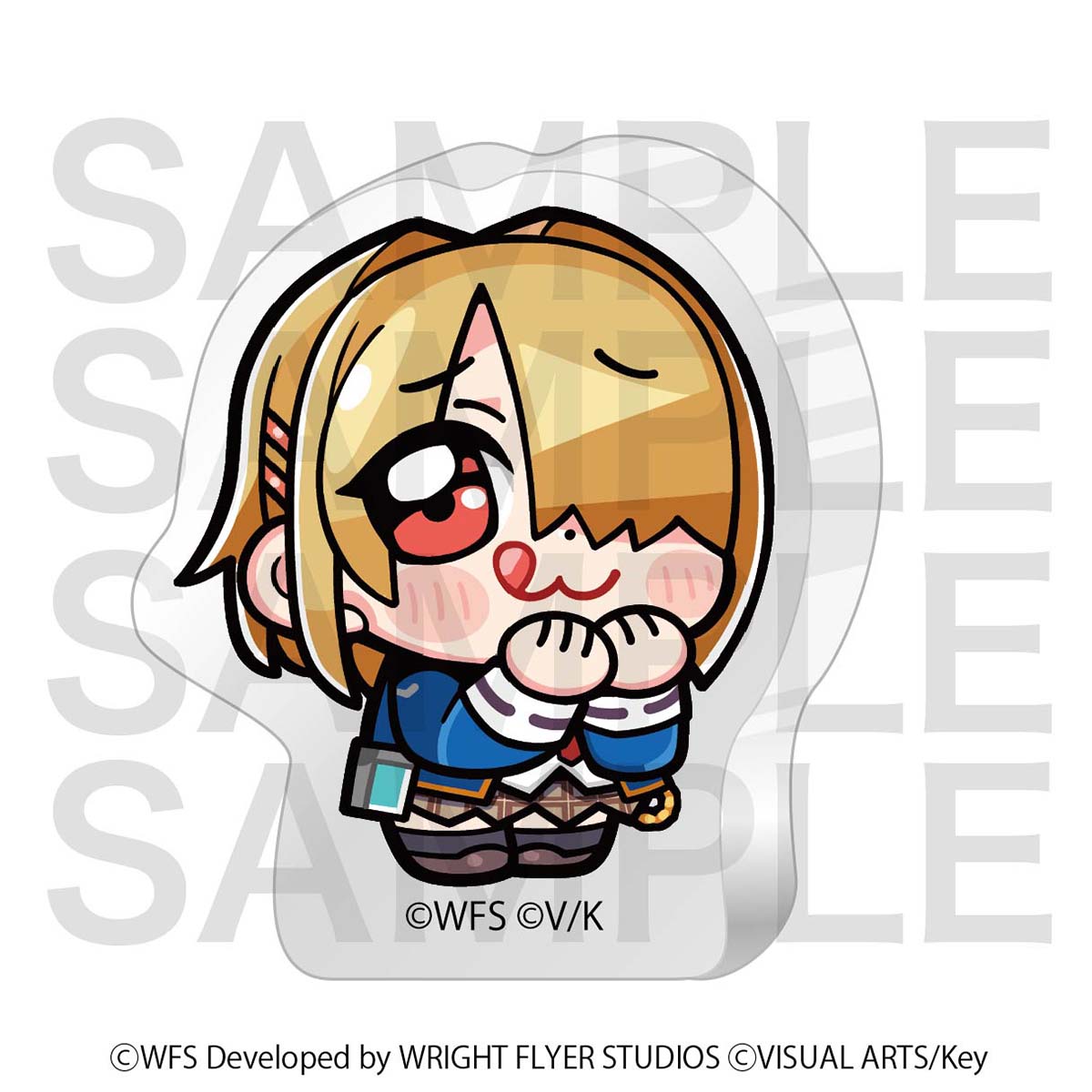 ヘブンバーンズレッド Art by 大川ぶくぶ ミニアクリルフィギュア 茅森月歌 - AniSmile