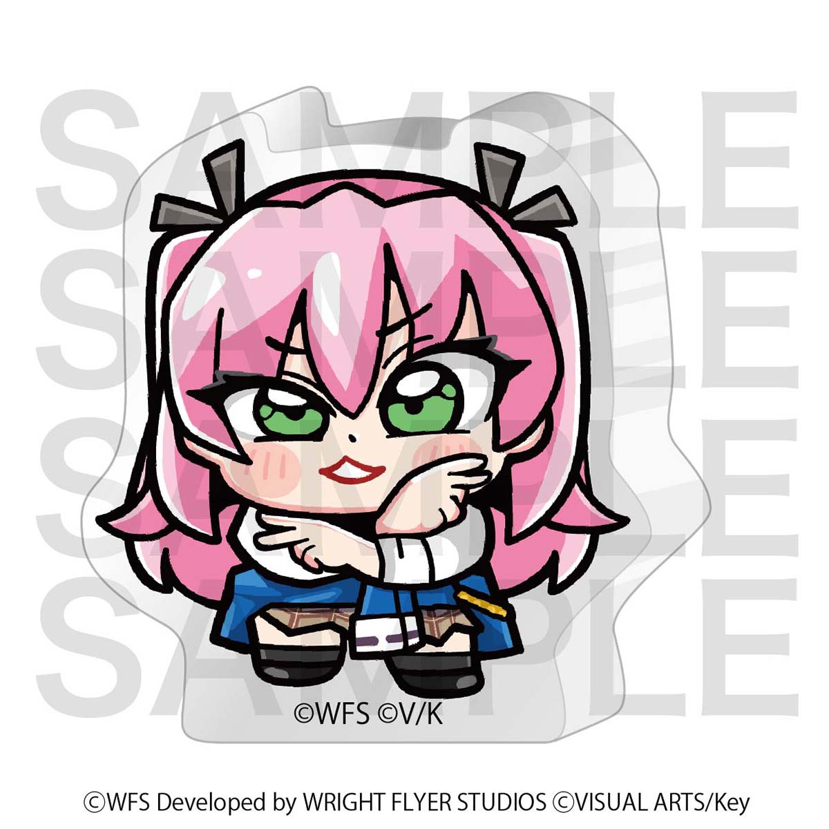 ヘブンバーンズレッド Art by 大川ぶくぶ ミニアクリルフィギュア 逢川めぐみ - AniSmile