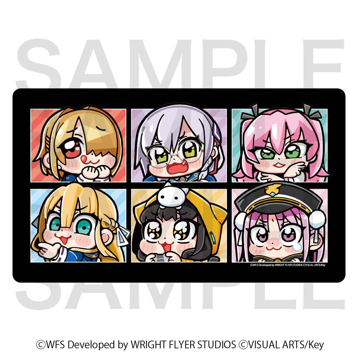 ヘブンバーンズレッド Art by 大川ぶくぶ デスクラバーマット - AniSmile