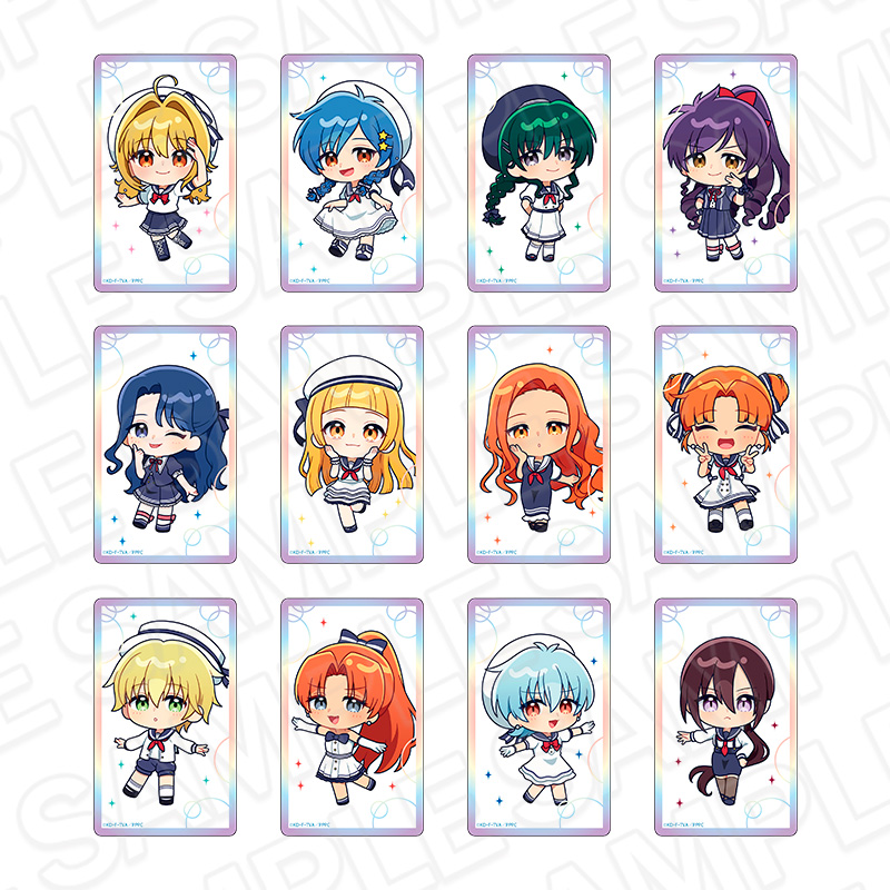 マーメイドメロディー ぴちぴちピッチ クリアカード(ランダム) マリンルック デフォルメ ver. - AniSmile