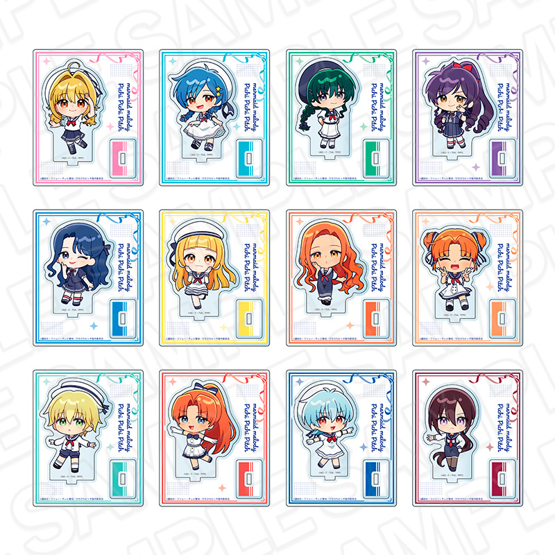 マーメイドメロディー ぴちぴちピッチ アクリルスタンド(ランダム) マリンルック デフォルメ ver. - AniSmile
