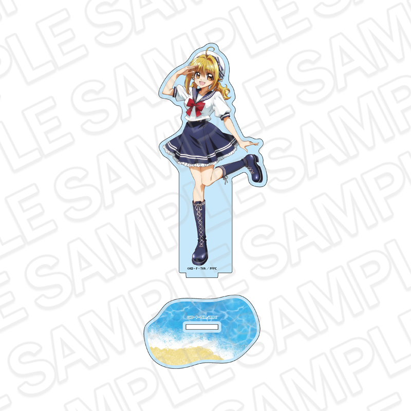 マーメイドメロディー ぴちぴちピッチ ホログラムアクリルフィギュア 七海 るちあ マリンルック ver. - AniSmile