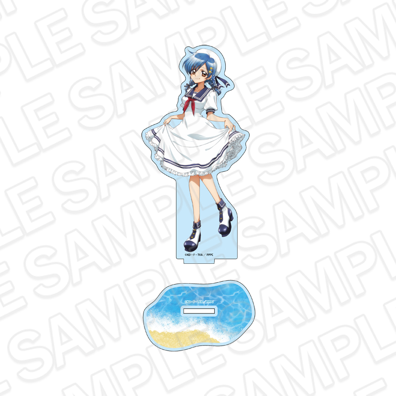 マーメイドメロディー ぴちぴちピッチ ホログラムアクリルフィギュア 宝生 波音 マリンルック ver. - AniSmile