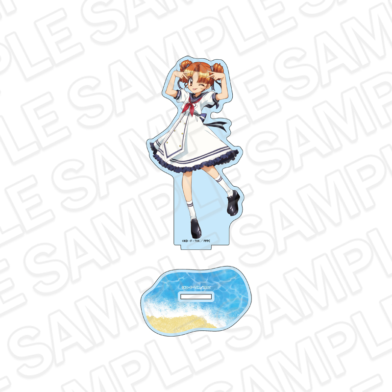 マーメイドメロディー ぴちぴちピッチ ホログラムアクリルフィギュア 星羅 マリンルック ver. - AniSmile