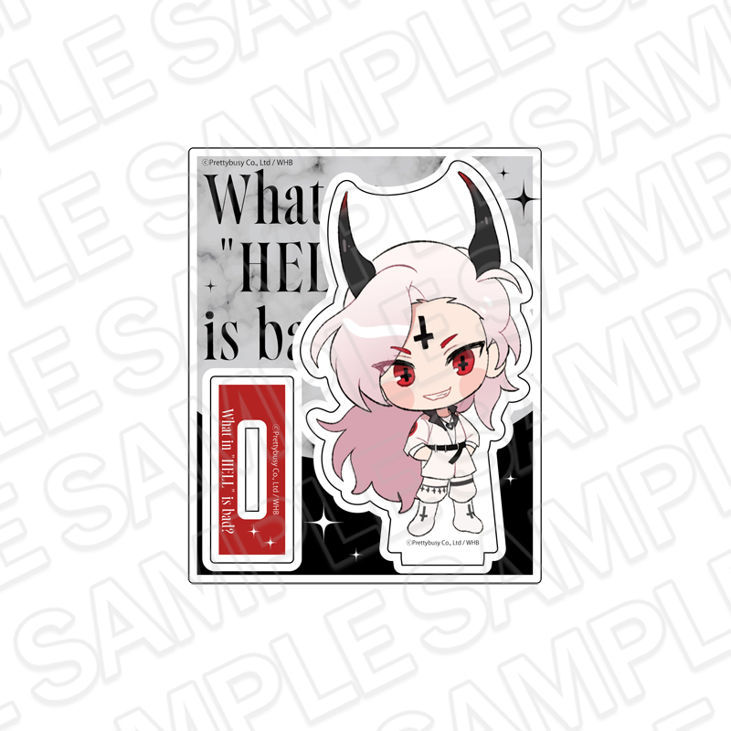 地獄のどこが悪い?-What in ”HELL” is bad?- アクリルスタンド サタン - AniSmile