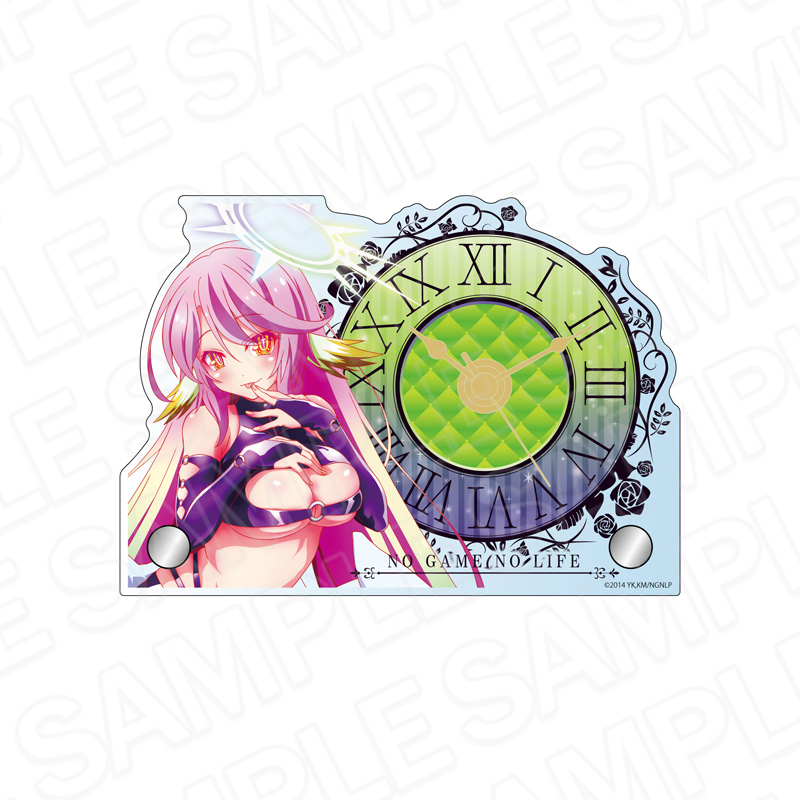 ノーゲーム・ノーライフ ミニアクリルクロック ジブリール ボンテージ ver. - AniSmile
