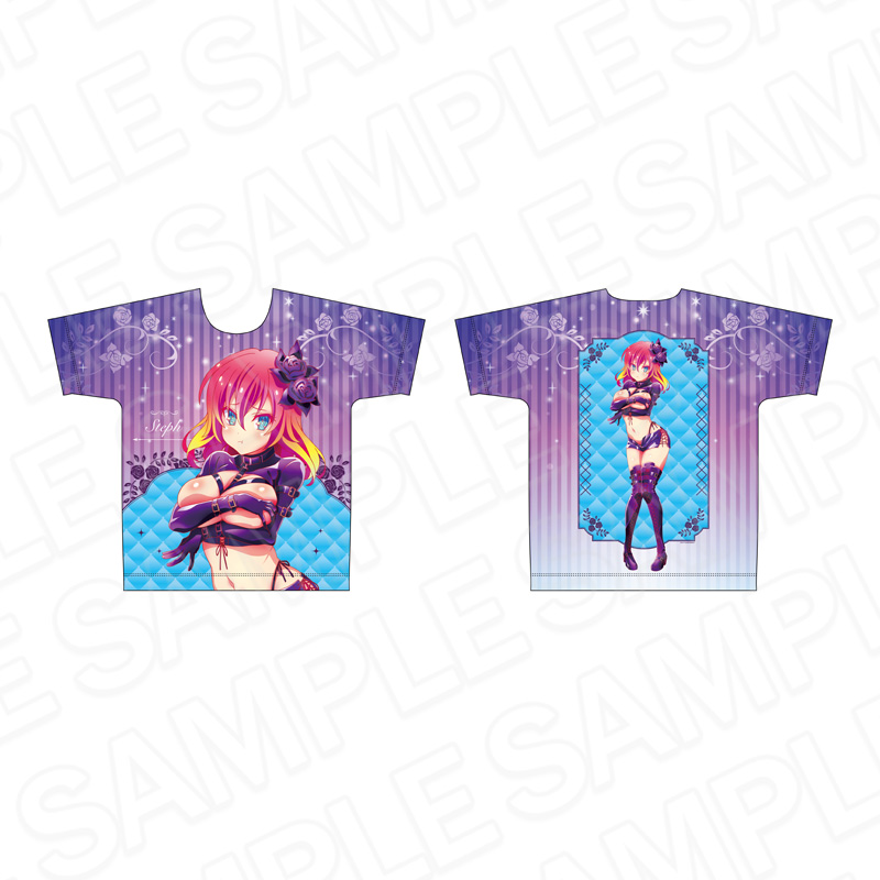 ノーゲーム・ノーライフ フルグラフィックTシャツ ステファニー・ドーラ ボンテージ ver. - AniSmile