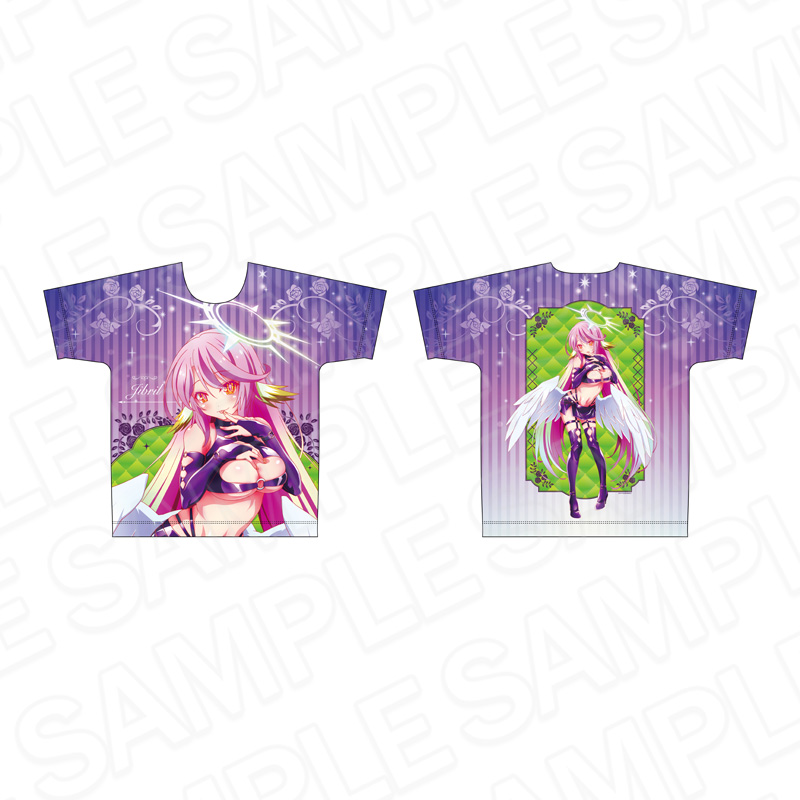 ノーゲーム・ノーライフ フルグラフィックTシャツ ジブリール ボンテージ ver. - AniSmile