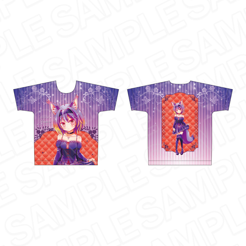 ノーゲーム・ノーライフ フルグラフィックTシャツ 初瀬いづな ボンテージ ver. - AniSmile