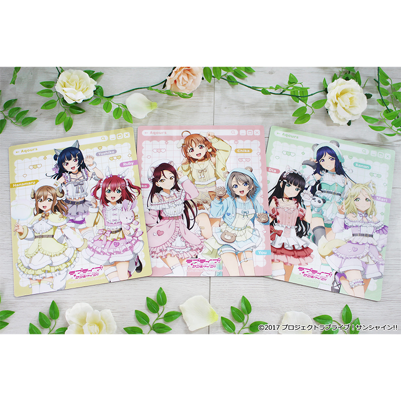 ラブライブ!サンシャイン!! 描き下ろし マウスパッド【2年生】アニマル衣装 Image 5 | AniSmile