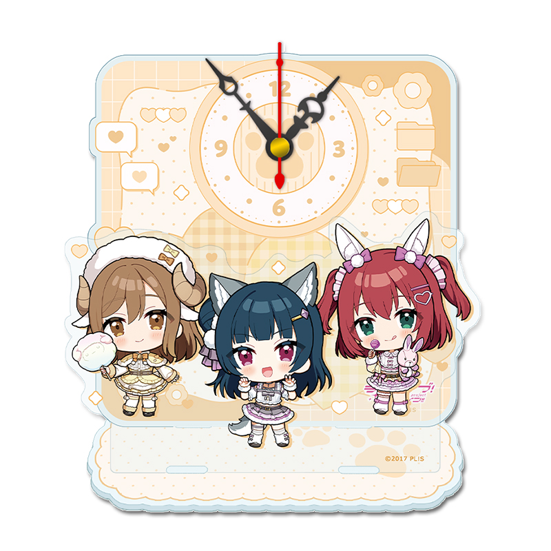 ラブライブ!サンシャイン!! ぷちちょこ ミニアクリル置時計 年生】アニマル衣装 - AniSmile