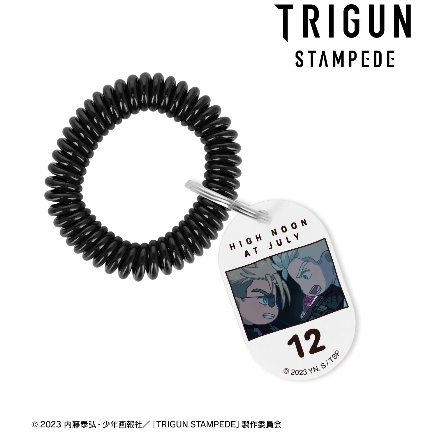 TVアニメ「TRIGUN STAMPEDE」 ヴァッシュ&ナイヴズ ゆるコマ ロッカーキー風アクリルキーホルダー 图片 2 | AniSmile