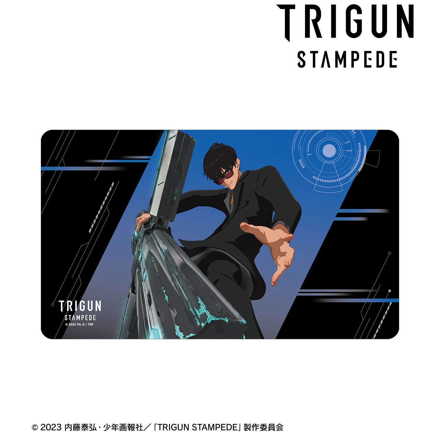 TVアニメ「TRIGUN STAMPEDE」 ニコラス・D・ウルフウッド 放送1周年記念ビジュアルマルチデスクマット 图片 2 | AniSmile