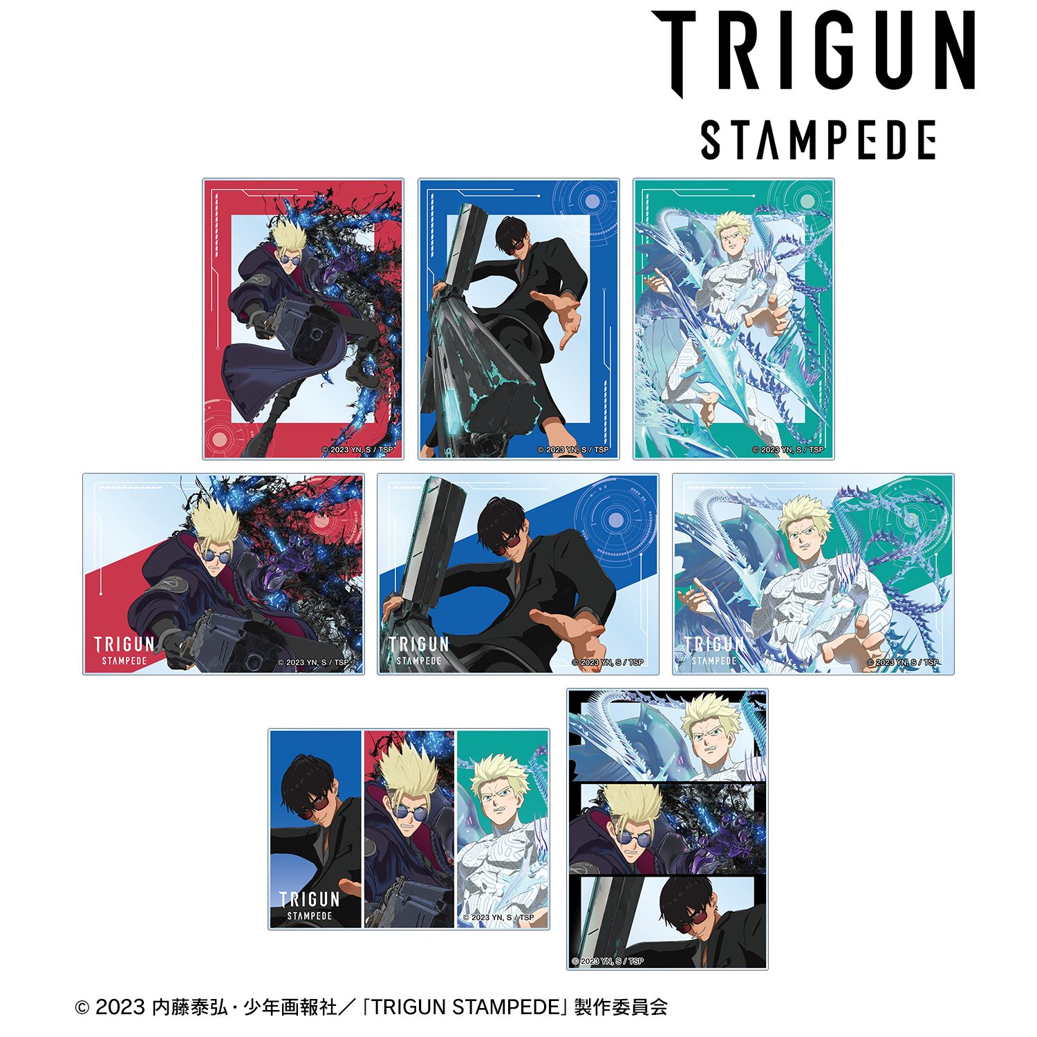 TVアニメ「TRIGUN STAMPEDE」 トレーディング放送1周年記念ビジュアルアクリルカード(単位/単品) 图片 2 | AniSmile