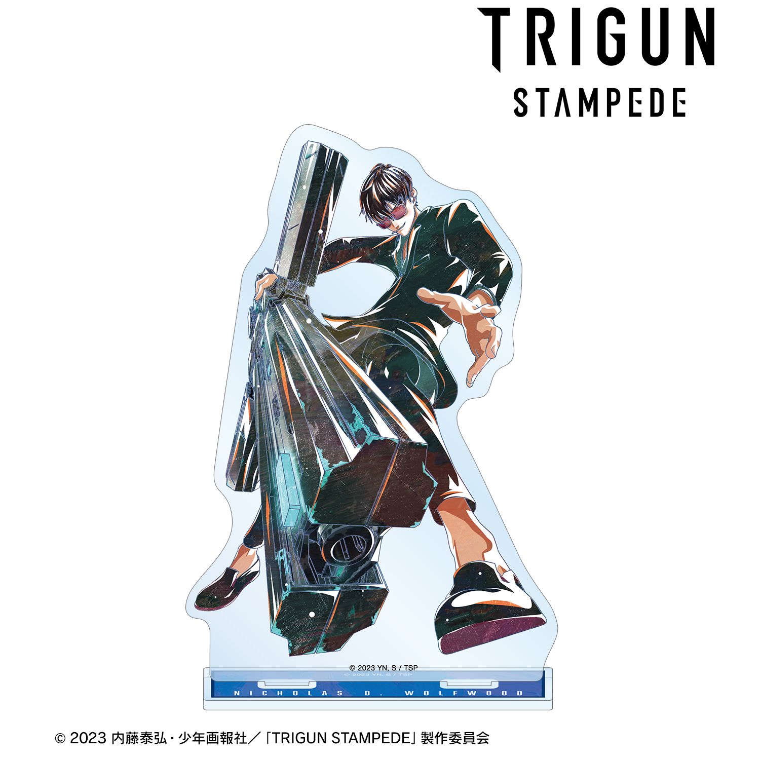 TVアニメ「TRIGUN STAMPEDE」 ニコラス・D・ウルフウッド Ani-Art 第2弾 BIGアクリルスタンド 图片 2 | AniSmile