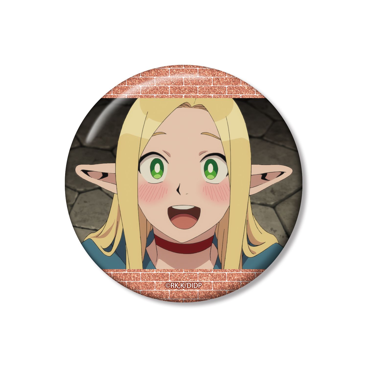 TVアニメ「ダンジョン飯」 マルシル 場面写75mmグリッター缶バッジ - AniSmile