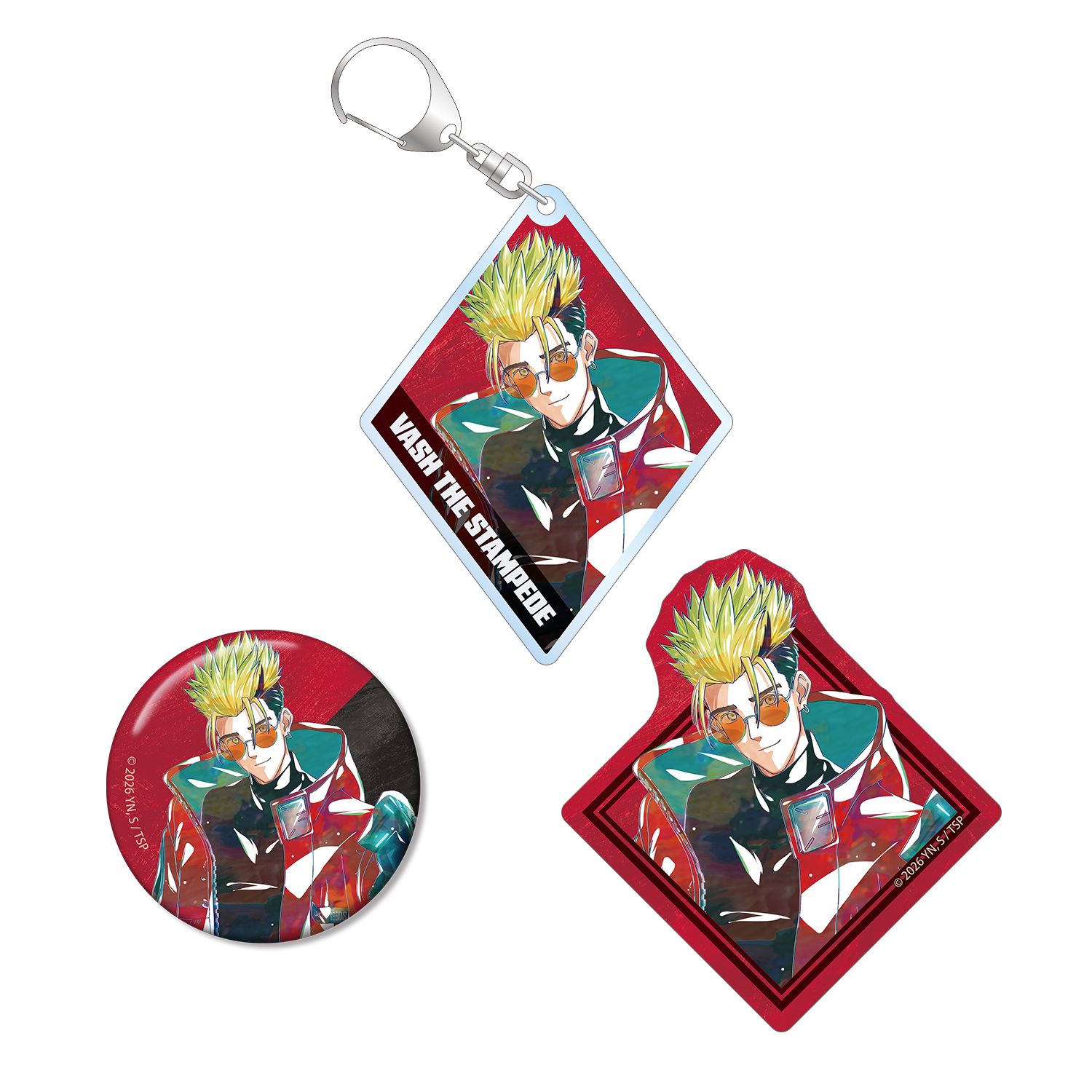 TVアニメ「TRIGUN STARGAZE」 ヴァッシュ・ザ・スタンピード Ani-Art 第3弾 お土産セット - AniSmile
