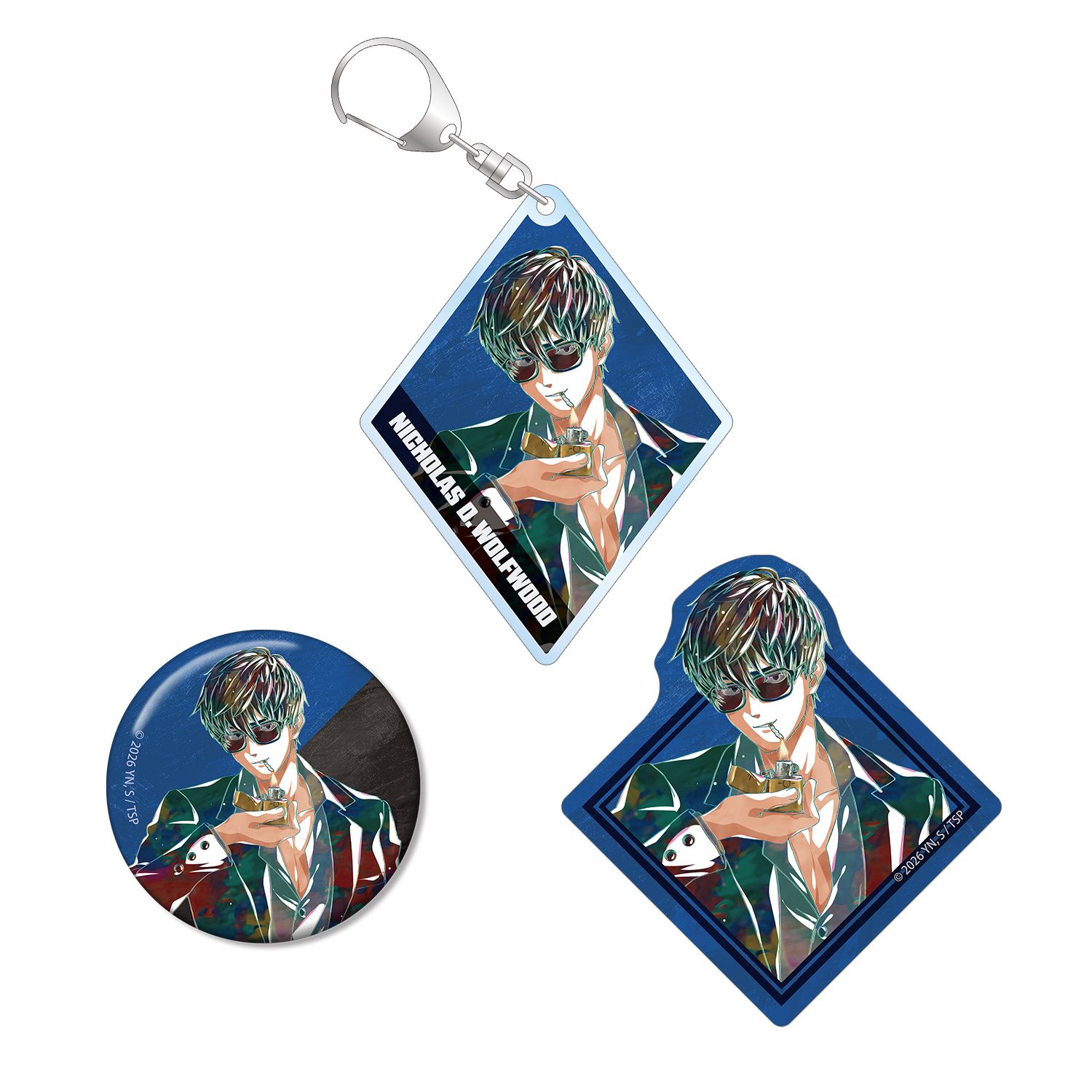 TVアニメ「TRIGUN STARGAZE」 ニコラス・D・ウルフウッド Ani-Art 第3弾 お土産セット - AniSmile
