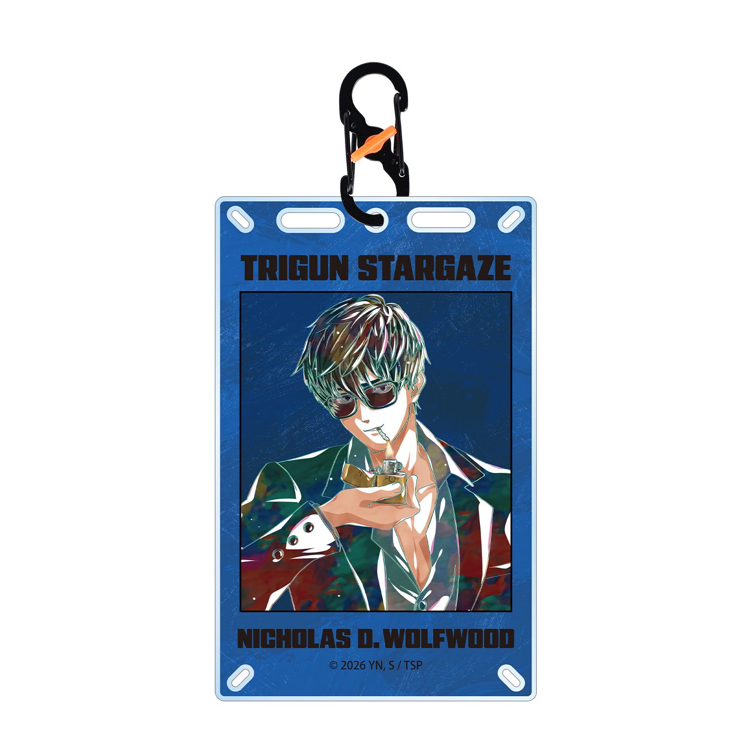 TVアニメ「TRIGUN STARGAZE」 ニコラス・D・ウルフウッド Ani-Art 第3弾 カラビナ付きカード型アクリルキーホルダー - AniSmile