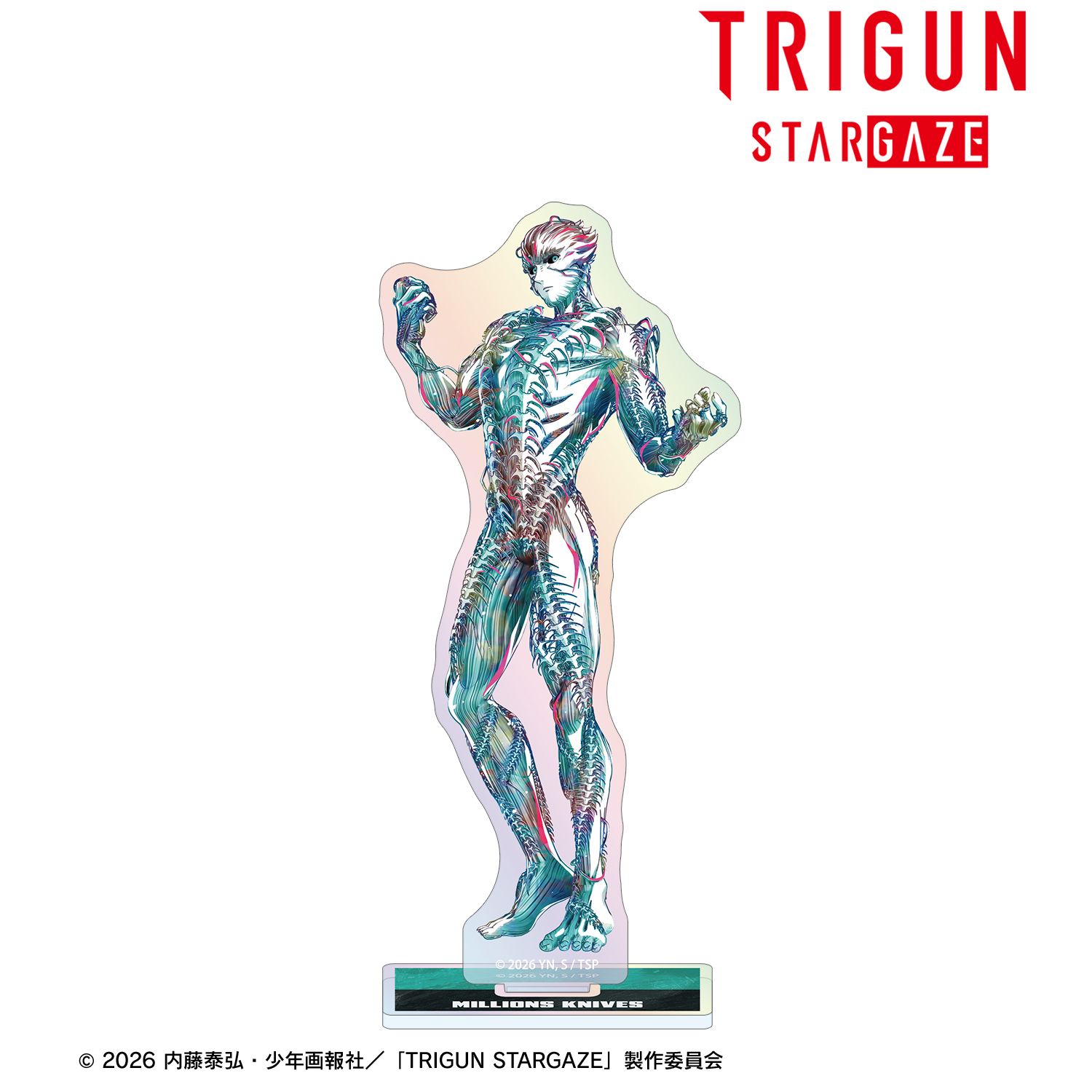 TVアニメ「TRIGUN STARGAZE」 ミリオンズ・ナイヴズ Ani-Art 第3弾 オーロラアクリルスタンド - AniSmile