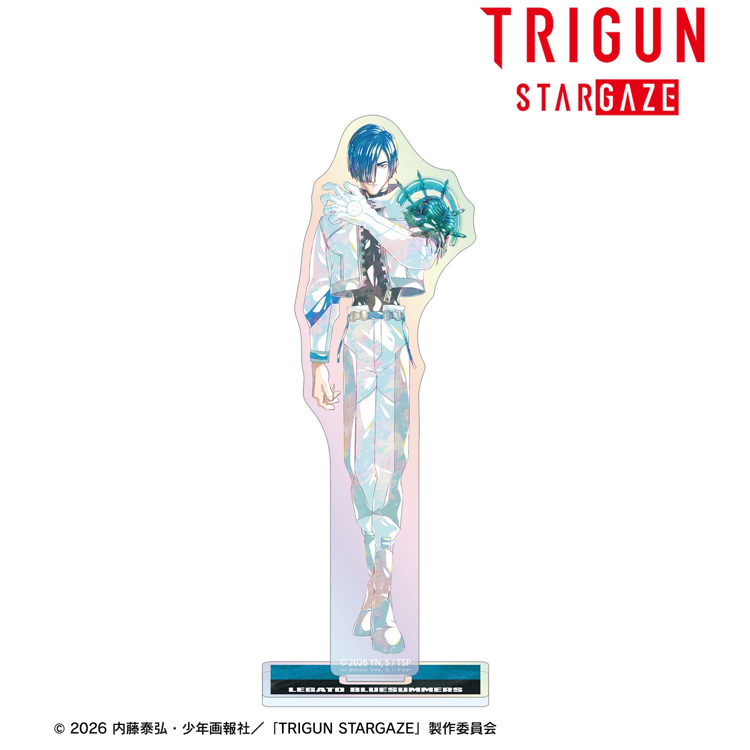 TVアニメ「TRIGUN STARGAZE」 レガート・ブルーサマーズ Ani-Art 第3弾 オーロラアクリルスタンド 图片 2 | AniSmile