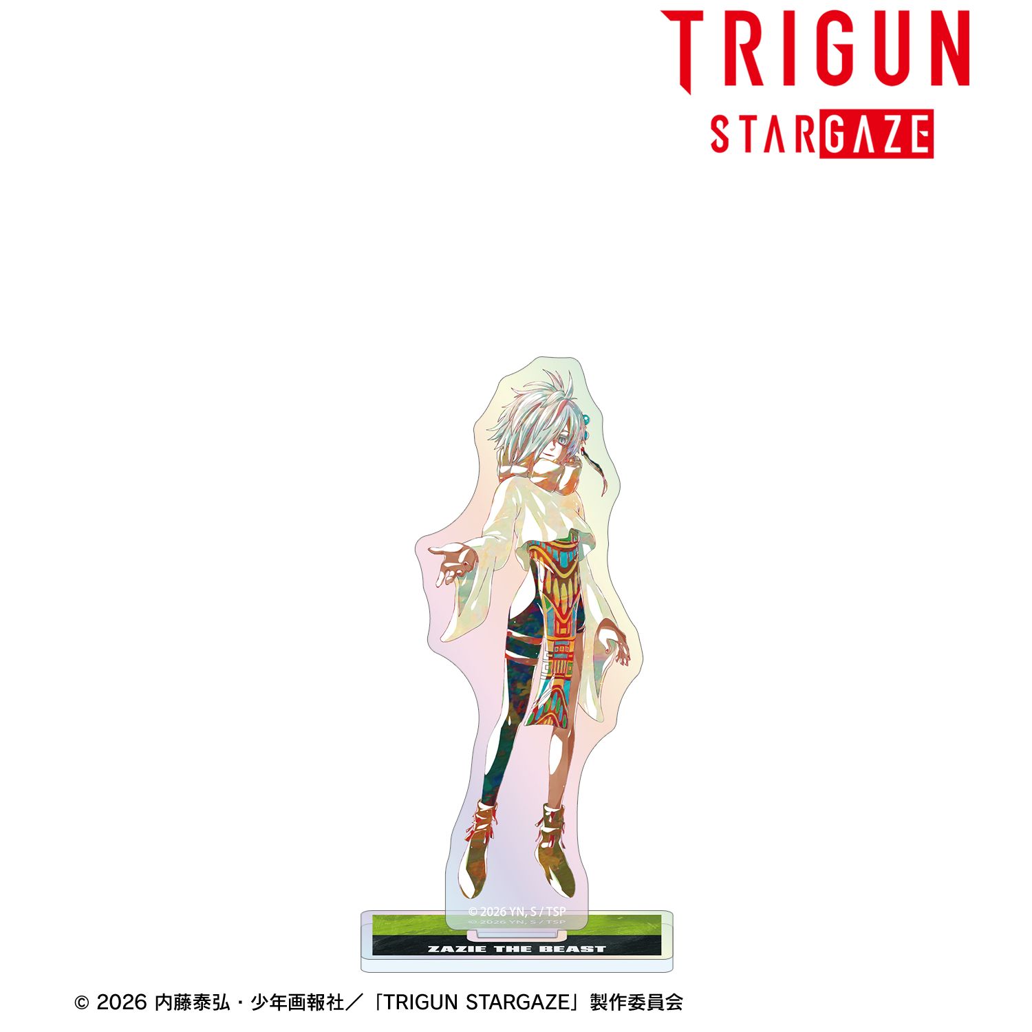 TVアニメ「TRIGUN STARGAZE」 ザジ・ザ・ビースト Ani-Art 第3弾 オーロラアクリルスタンド 图片 2 | AniSmile