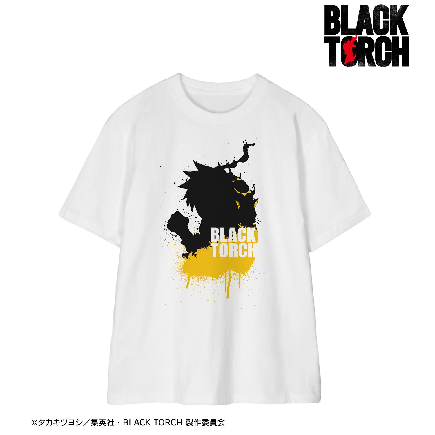 TVアニメ『BLACK TORCH』 我妻弐郎&羅睺 シルエットTeeユニセックス(サイズ/XXL) 图片 2 | AniSmile