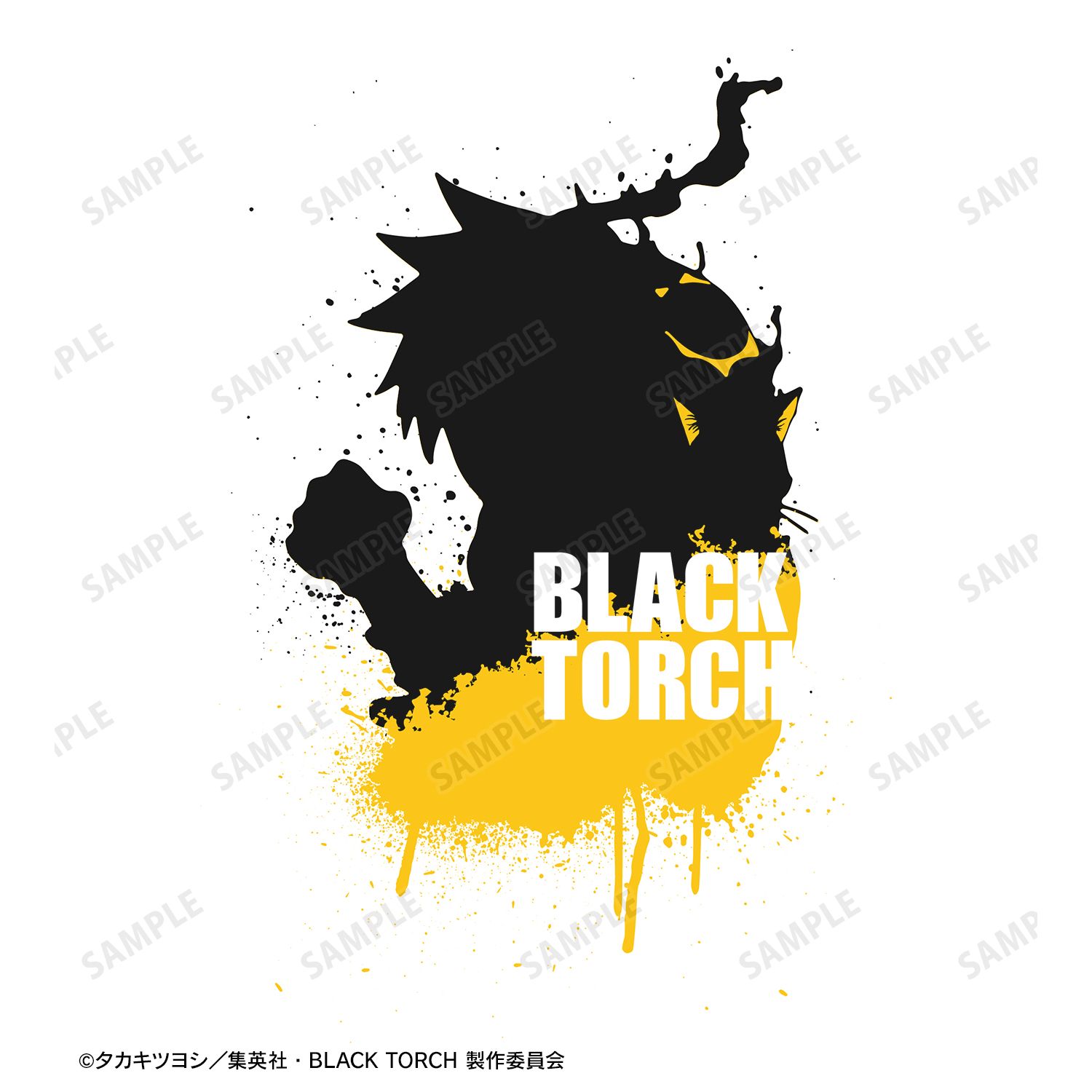 TVアニメ『BLACK TORCH』 我妻弐郎&羅睺 シルエットTeeユニセックス(サイズ/XXL) 图片 3 | AniSmile