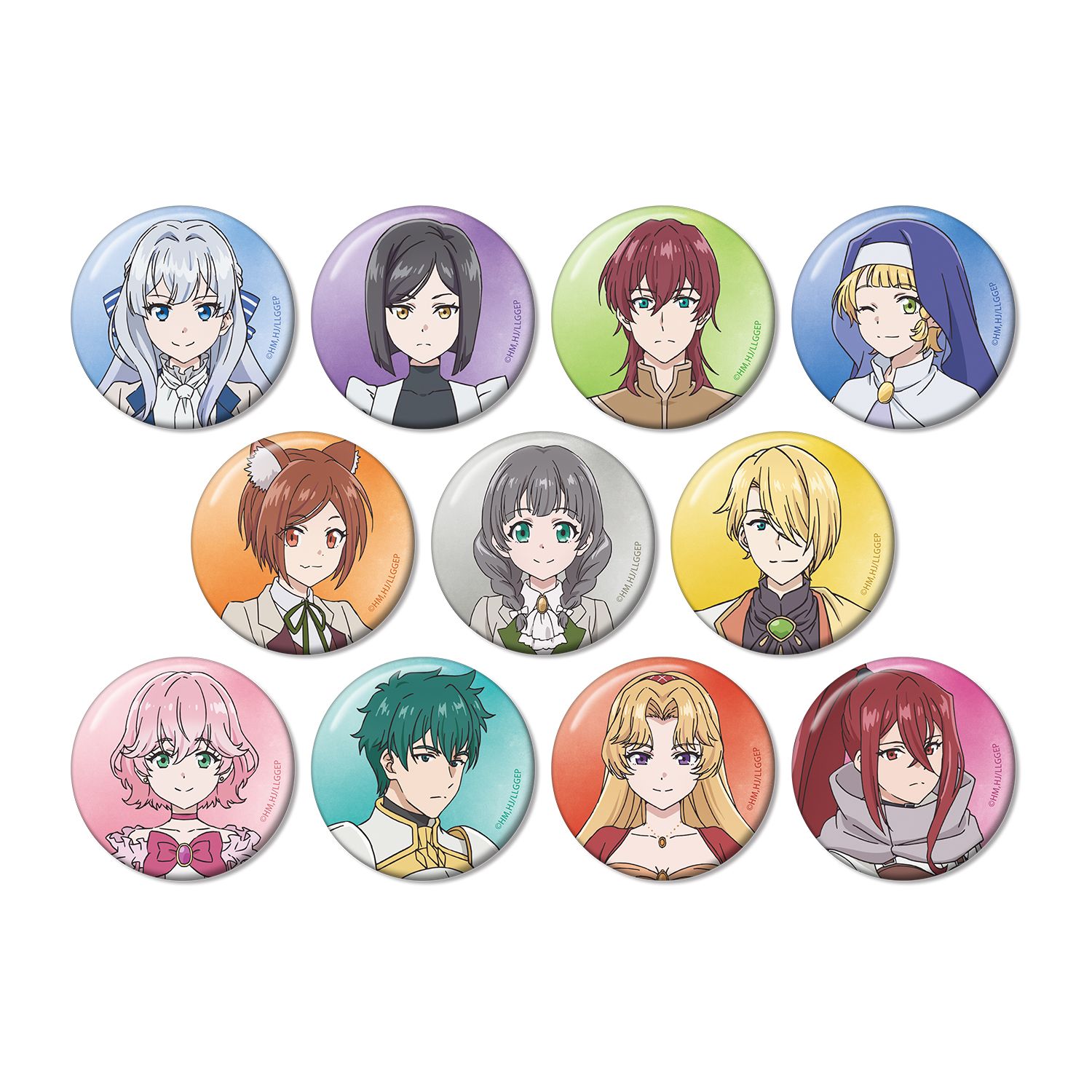 TVアニメ『ブチ切れ令嬢は報復を誓いました。 ～魔導書の力で祖国を叩き潰します～』 トレーディング缶バッジ(単位/単品) 图片 2 | AniSmile