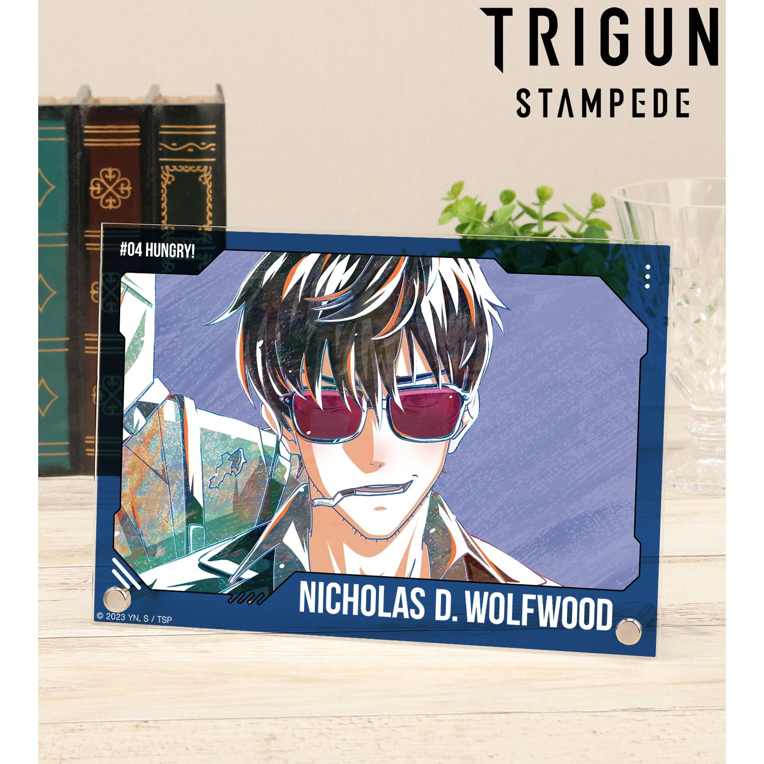 TVアニメ「TRIGUN STAMPEDE」 ニコラス・D・ウルフウッド Ani-Art A5アクリルパネル 图片 3 | AniSmile