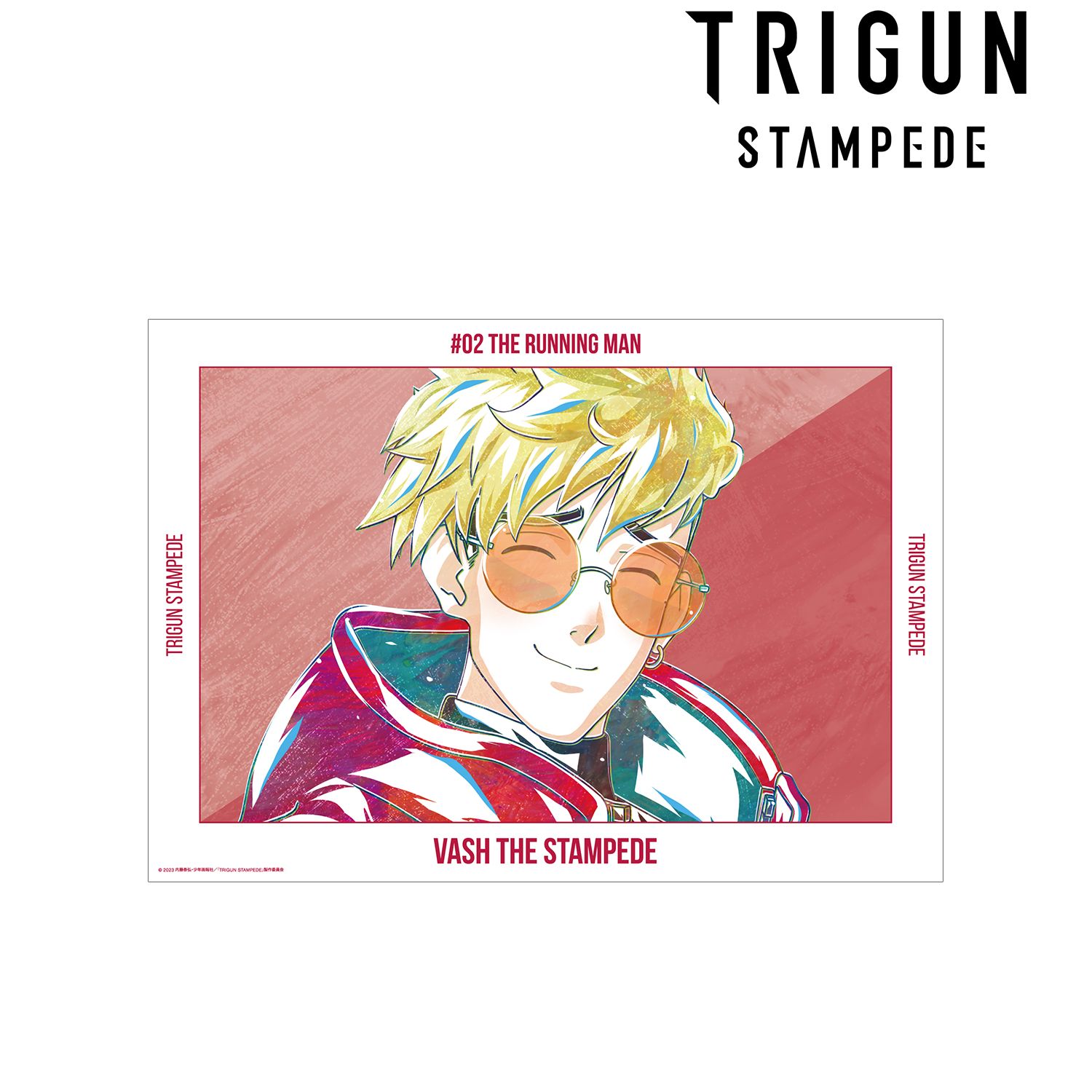 TVアニメ「TRIGUN STAMPEDE」 ヴァッシュ・ザ・スタンピード A Ani-Art A3マット加工ポスター 图片 2 | AniSmile
