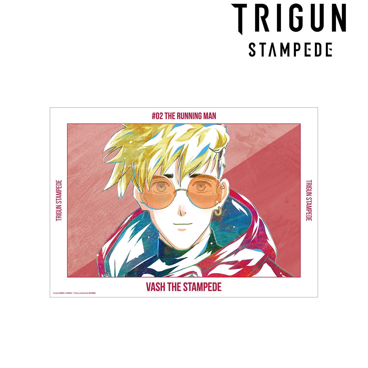 TVアニメ「TRIGUN STAMPEDE」 ヴァッシュ・ザ・スタンピード B Ani-Art A3マット加工ポスター 图片 2 | AniSmile