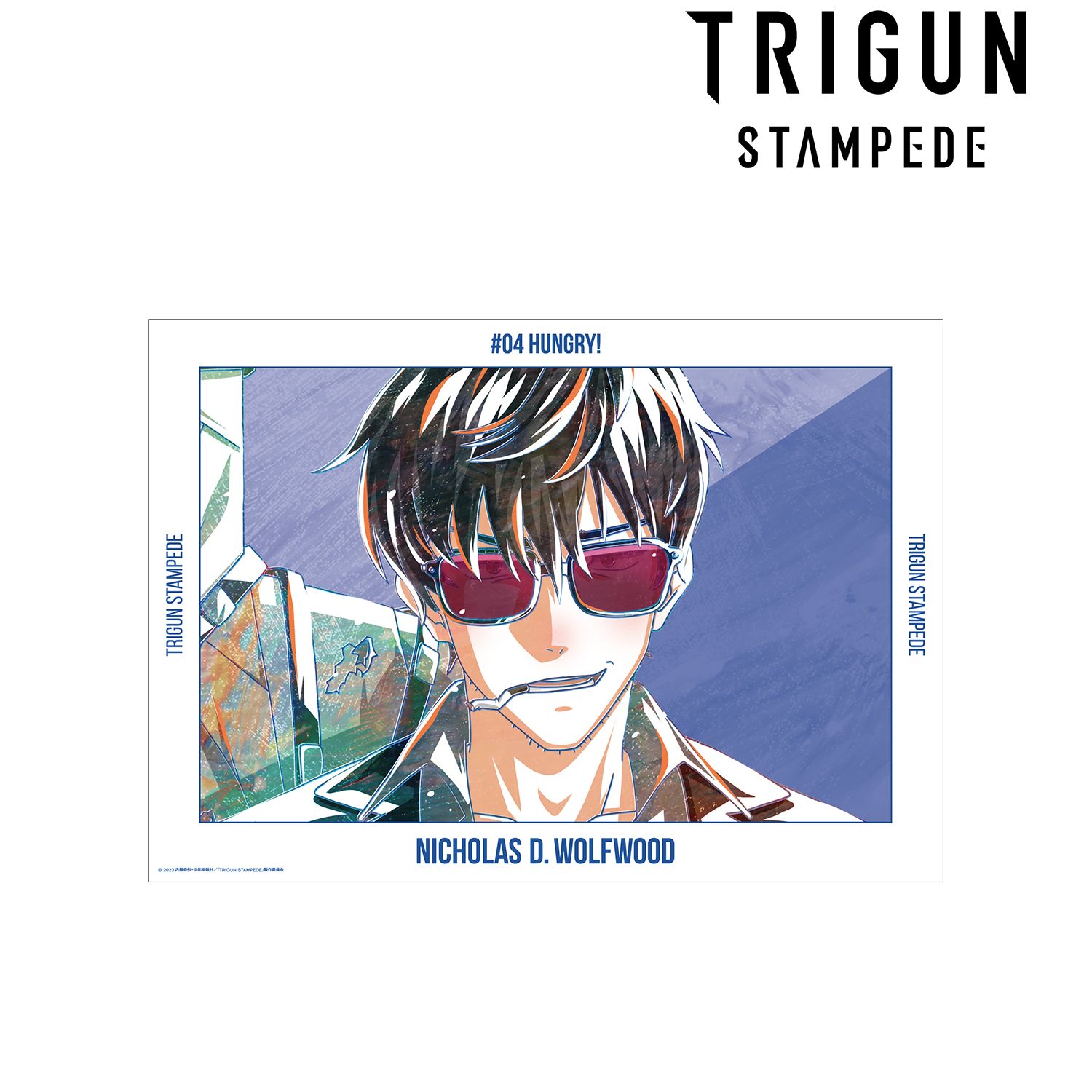 TVアニメ「TRIGUN STAMPEDE」 ニコラス・D・ウルフウッド A Ani-Art A3マット加工ポスター 图片 2 | AniSmile