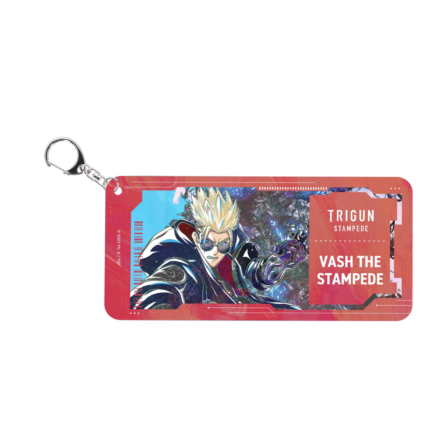 TVアニメ「TRIGUN STAMPEDE」 ヴァッシュ・ザ・スタンピード Ani-Art 第2弾 オーロラチケットホルダー - AniSmile