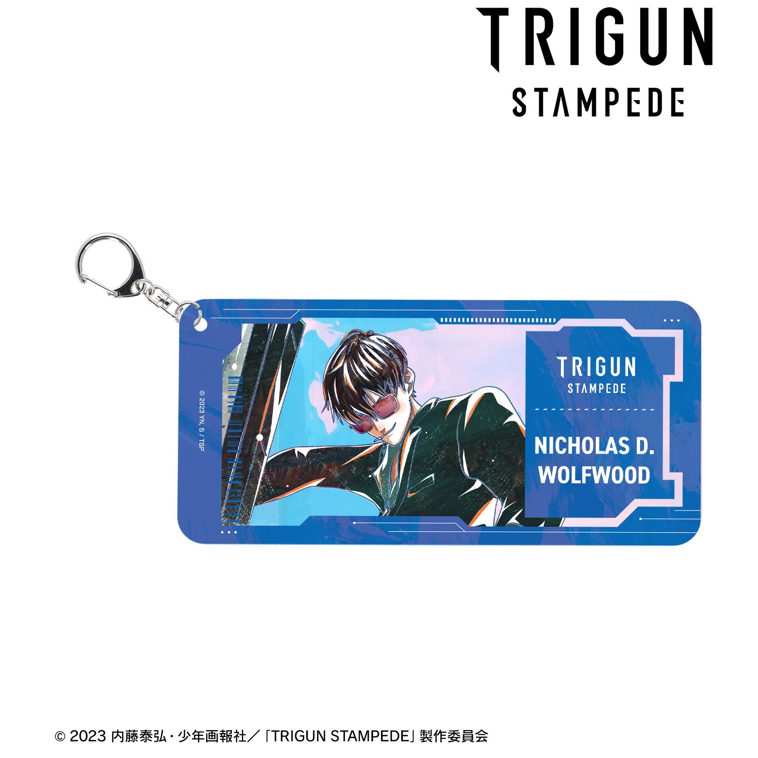 TVアニメ「TRIGUN STAMPEDE」 ニコラス・D・ウルフウッド Ani-Art 第2弾 オーロラチケットホルダー 图片 2 | AniSmile