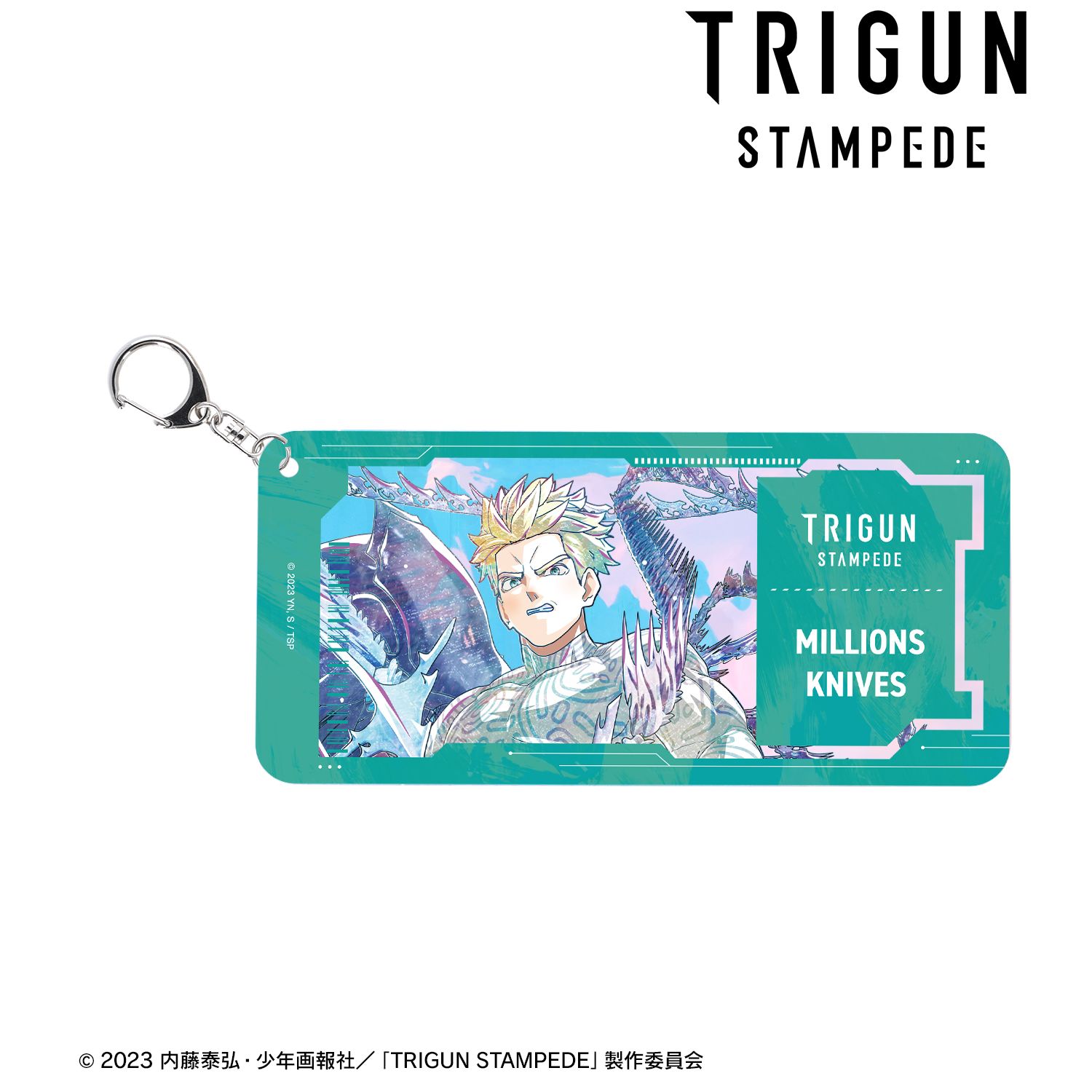 TVアニメ「TRIGUN STAMPEDE」 ミリオンズ・ナイヴズ Ani-Art 第2弾 オーロラチケットホルダー 图片 2 | AniSmile