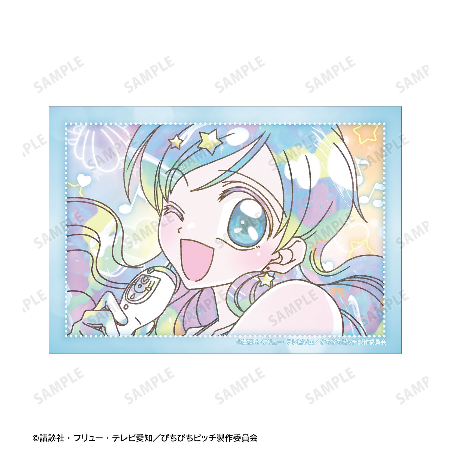 アニメ「ぴちぴちピッチ」 波音 Ani-Art KAWAII label ブロマイド2枚セット Image 3 | AniSmile