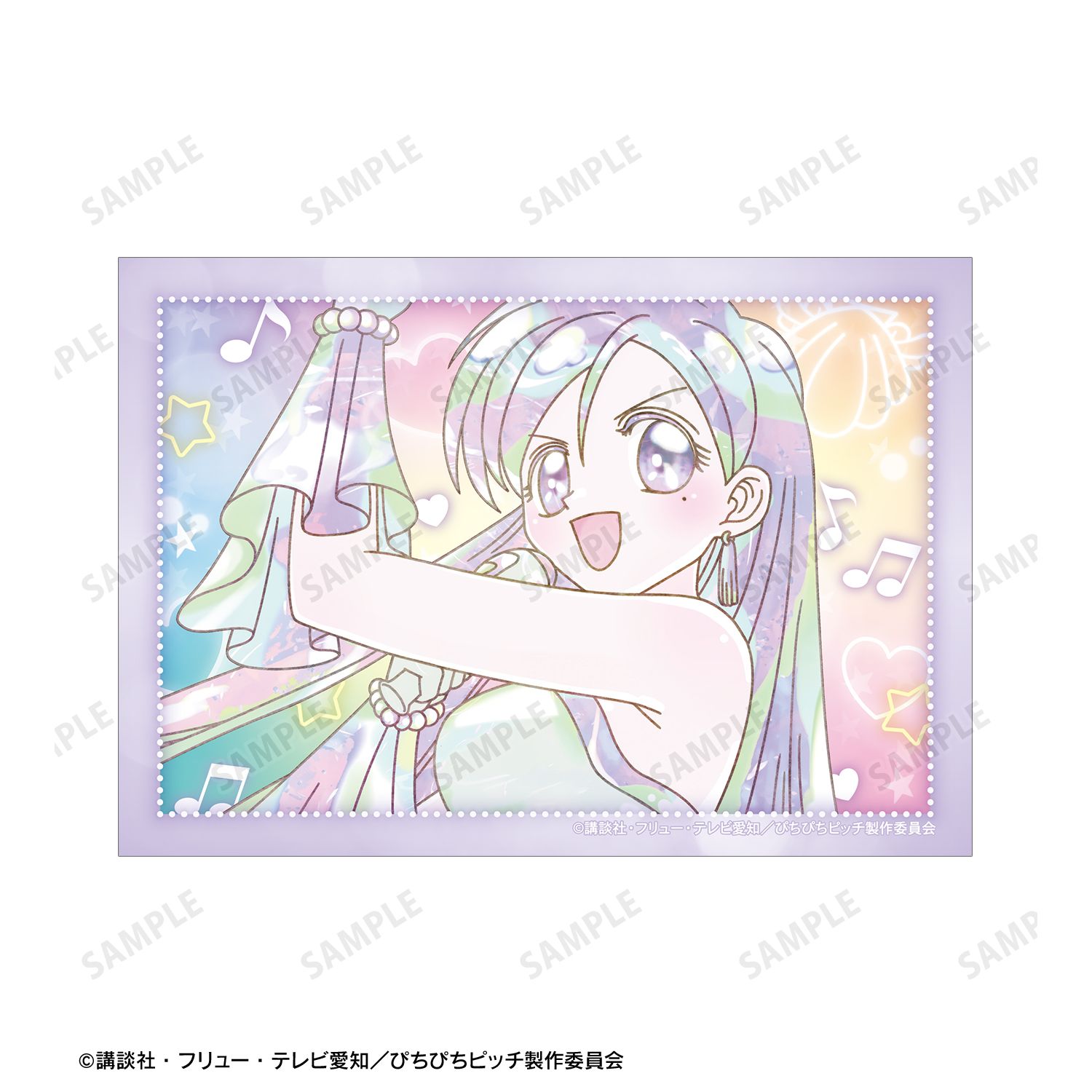 アニメ「ぴちぴちピッチ」 かれん Ani-Art KAWAII label ブロマイド2枚セット Image 4 | AniSmile